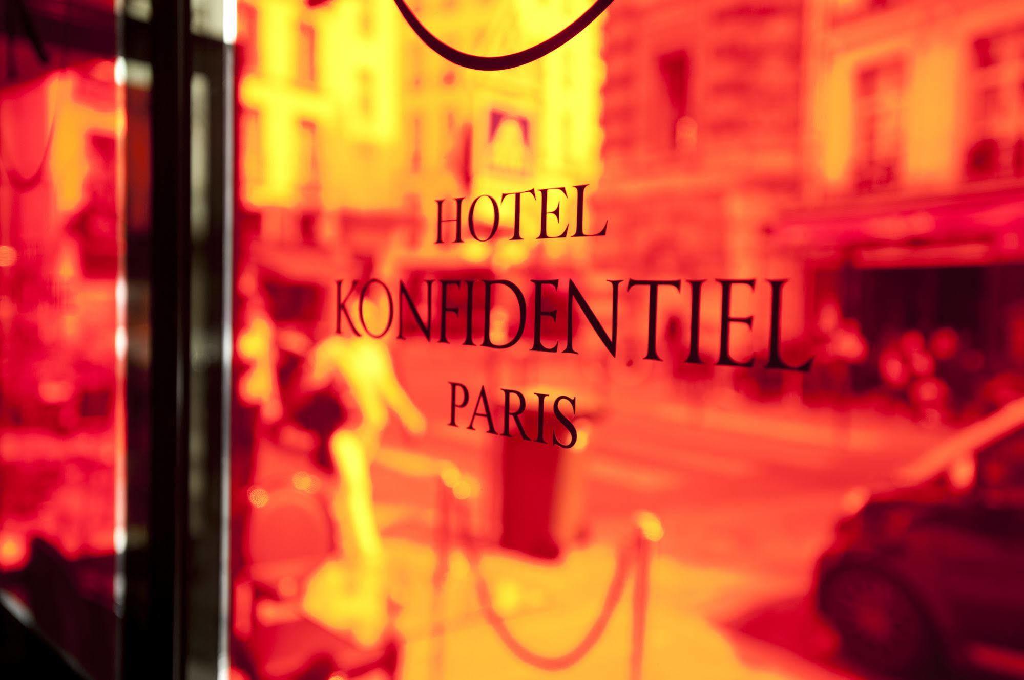 Boutique Hotel Konfidentiel Париж Экстерьер фото